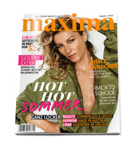 Maxima Cover August Gisele Buendchen